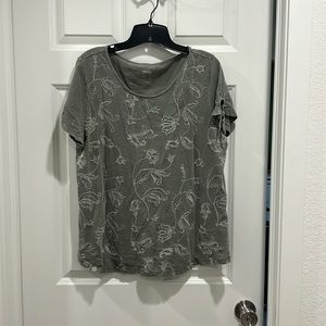 Sonoma T-shirt with embroidery detail